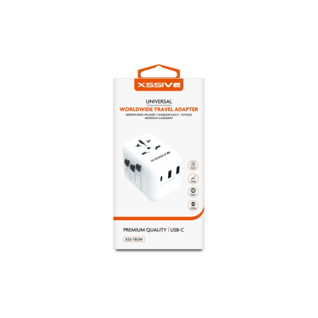 Adaptateur Universel Rapide XSSIVE XSS-TR3W | Smarty Paris 1